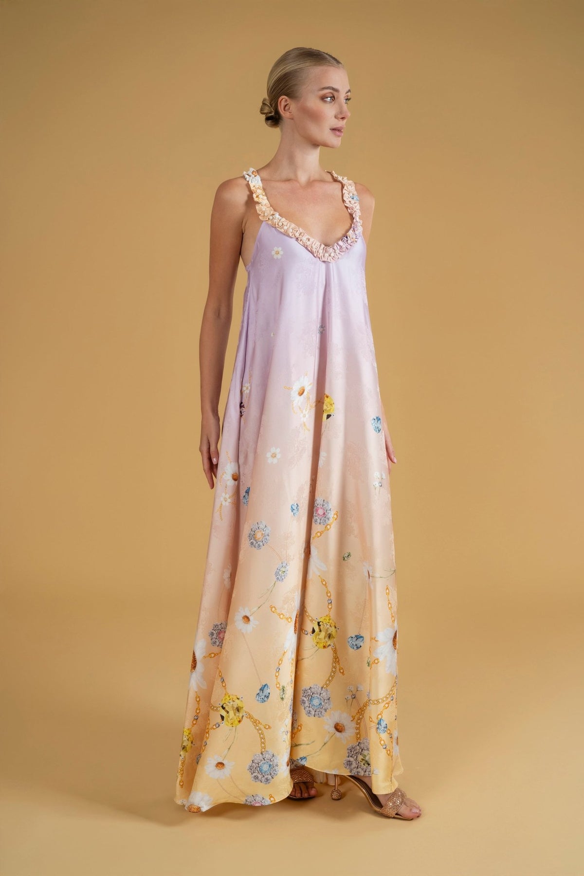 Daisy Cross Back Dress |فستان Daisy - Maison Clad