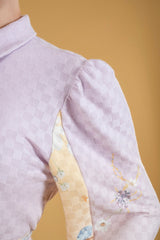 Daisy Knitwear Curtia Claudine Collar Dress l |فستان Daisy Knitwear - Maison Clad