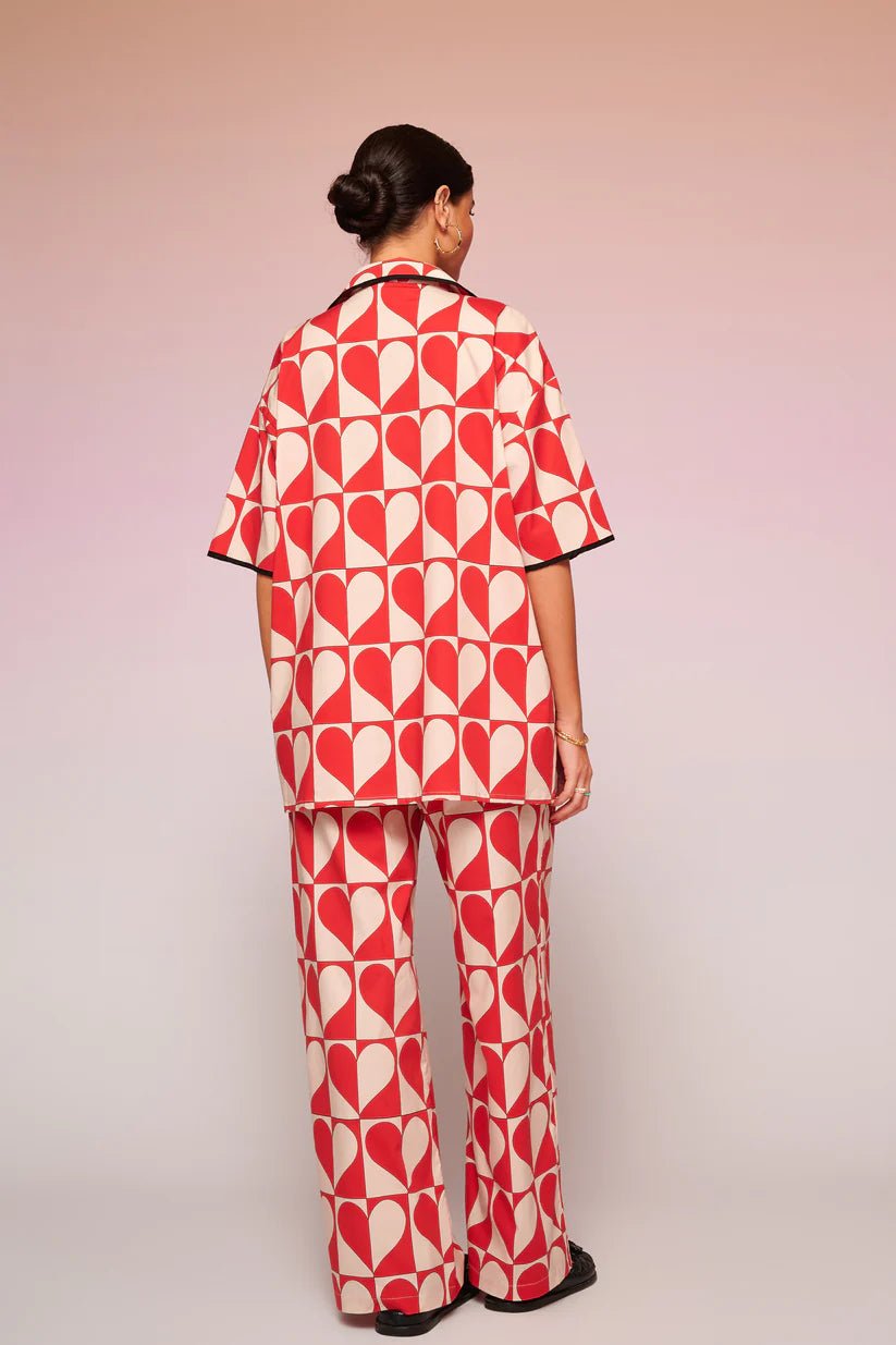 Dorita Shirt (Hearts) | قميص نسائي - Maison Clad