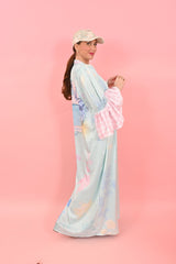 Dress Cara Ruffly Pool Light Green | فستان نسائي - Maison Clad