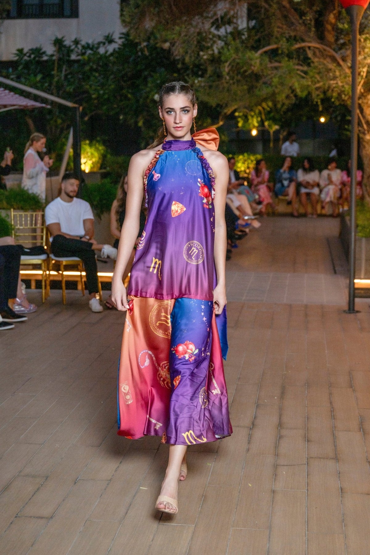 Dress Carlota Astro Scorpio/ فستان نسائي Carlota - Maison Clad