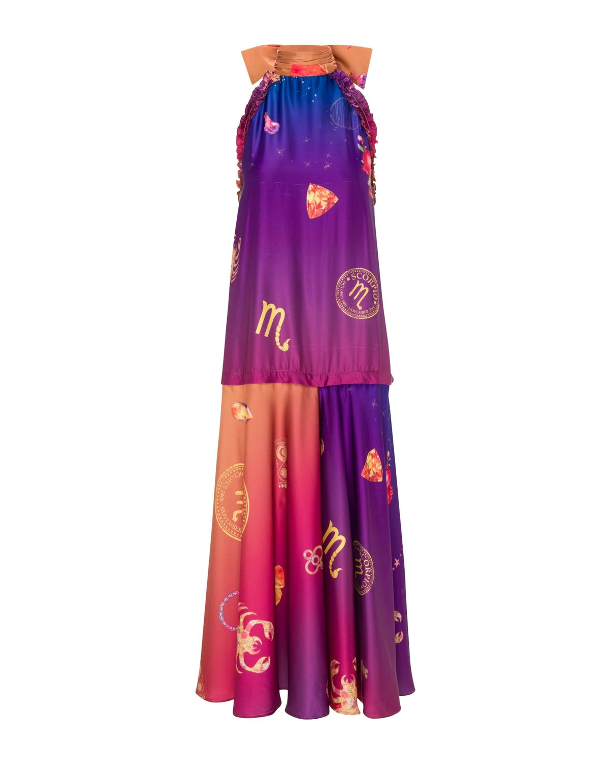 Dress Carlota Astro Scorpio/ فستان نسائي Carlota - Maison Clad