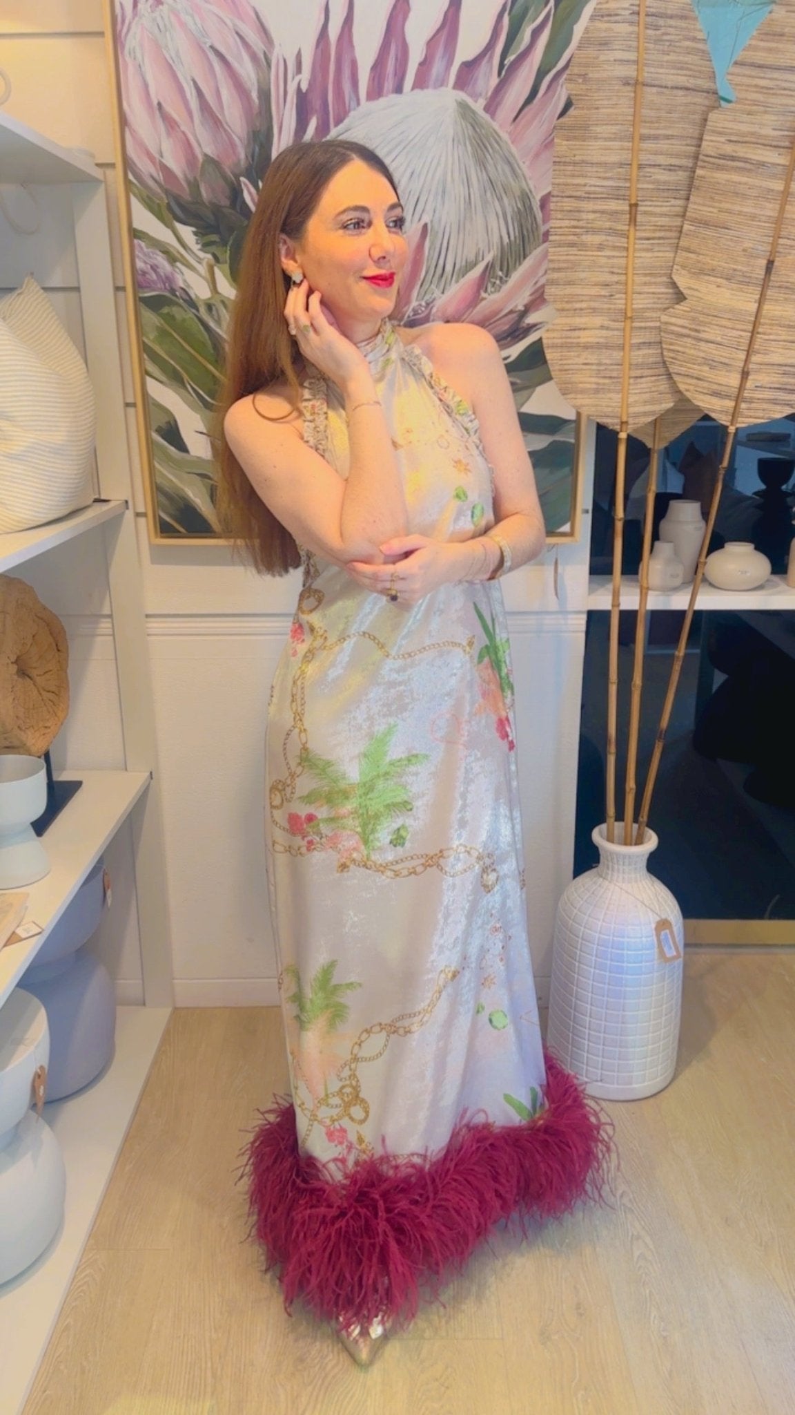 Dress Festine Plumage Leo / فستان نسائي Festine - Maison Clad