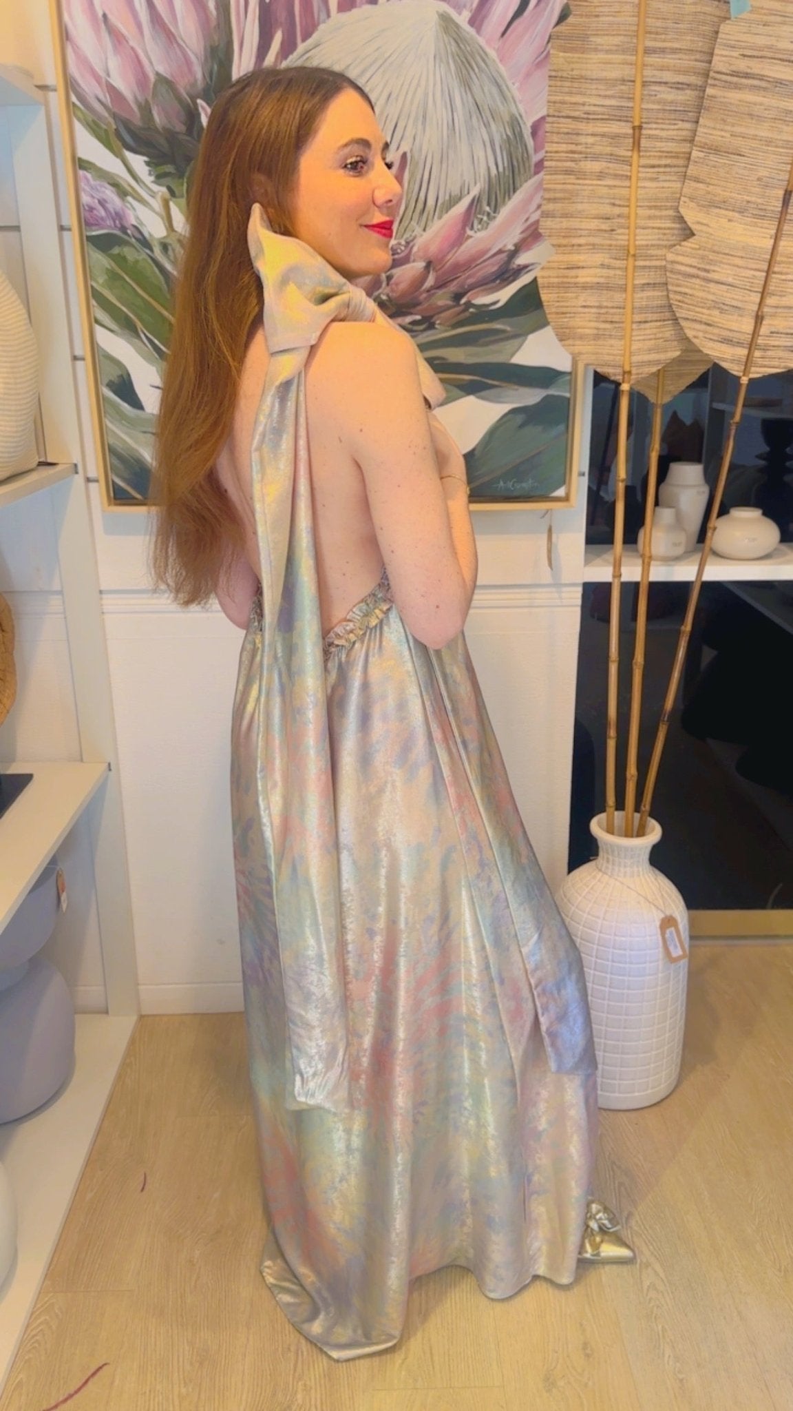 Dress Haifa Gemini Shimmers / فستان نسائي Haifa - Maison Clad