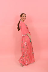 Dress Jeannette Coral |فستان Jeannette - Maison Clad