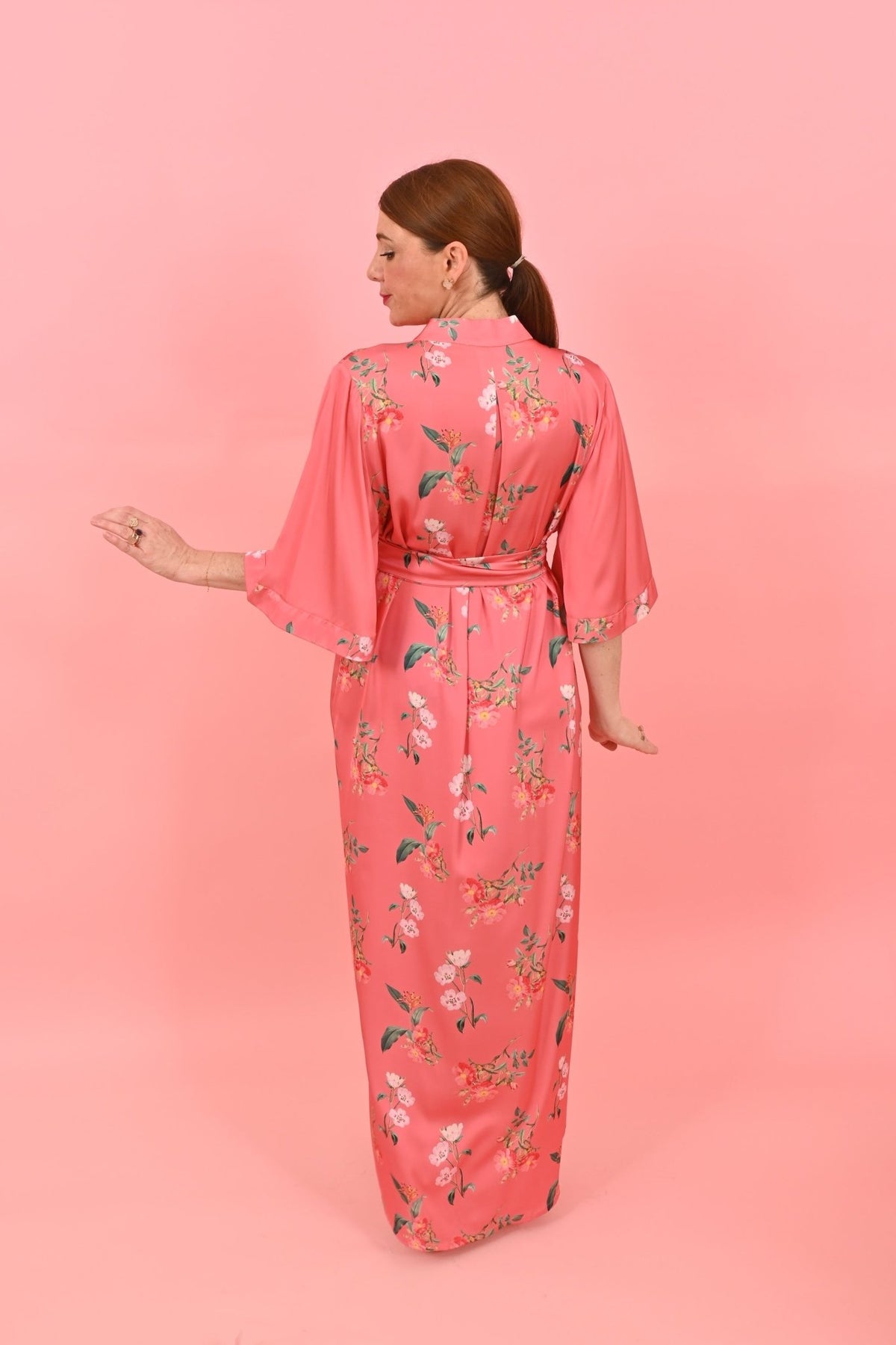 Dress Jeannette Coral |فستان Jeannette - Maison Clad