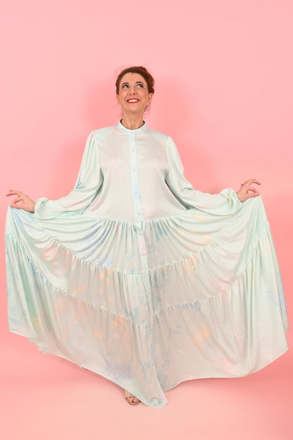 Dress Mirage Pool Pattern | فستان نسائي - Maison Clad
