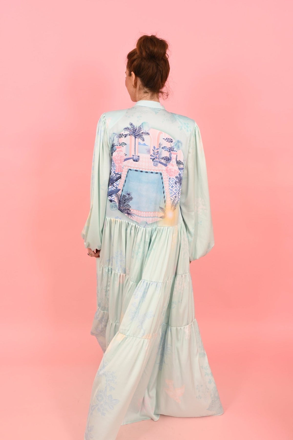Dress Mirage Pool Pattern | فستان نسائي - Maison Clad