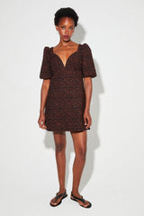 Dress Nara Jacquard Leo |فستان Nara - Maison Clad