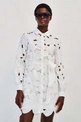 Dress Petunia Short Long Sleeves Gaia| فستان نسائي - Maison Clad