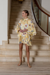 Dress Plum Daisy / فستان Plum Daisy - Maison Clad