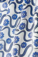 Emy Asymetrique Blouse Snake | أعلى النساء - Maison Clad