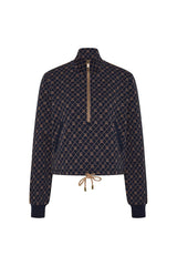 EZRA MORGAN QUARTER ZIP | بلوزة نسائية EZRA MORGAN QUARTER ZIP - Maison Clad