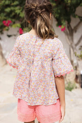 Girls Shorts Bloomer - Pink | سروال قصير - Maison Clad