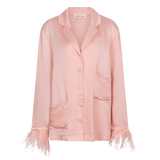 Gloria Pyjama Feathers trouser| قميص بيجامة - Maison Clad