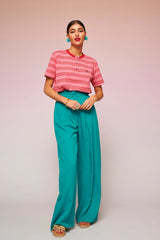 Gwen Tee Pink | بلوزة نسائية - Maison Clad