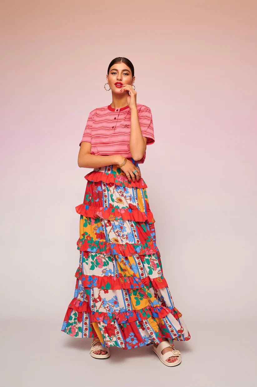 Gwen Tee Pink | بلوزة نسائية - Maison Clad