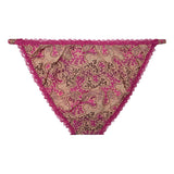 Isabel Berry Purple Briefs | الملابس الداخلية الدانتيل - Maison Clad