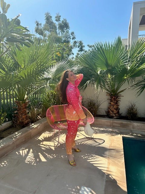Jacket Astro Fushia | بلوزة نسائية - Maison Clad