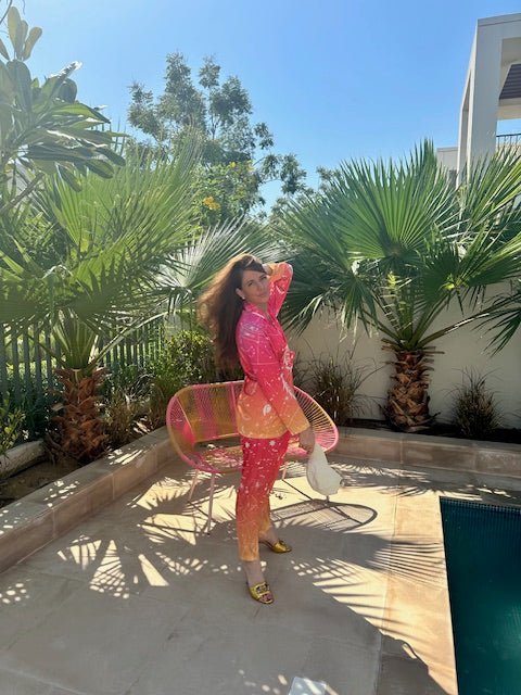 Jacket Astro Fushia | بلوزة نسائية - Maison Clad