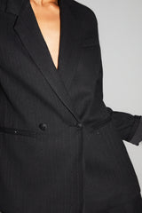 Jacket Ema Black Shine |سترة Jacket Ema Black Shine - Maison Clad