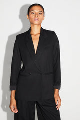 Jacket Ema Black Shine |سترة Jacket Ema Black Shine - Maison Clad