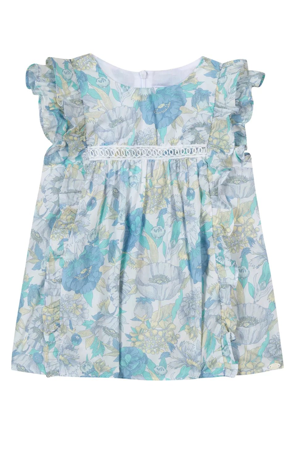 Kids' Blouse Balade Parisienne - Light Blue | بلوزة - Maison Clad