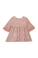 Kids' Blouse Jardin d'été, mini flowers | بلوزة - Maison Clad
