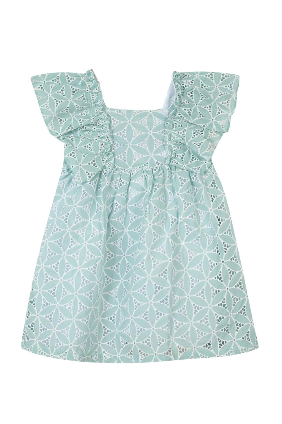 Kids' Dress Balade Parisienne - Mint | فستان - Maison Clad