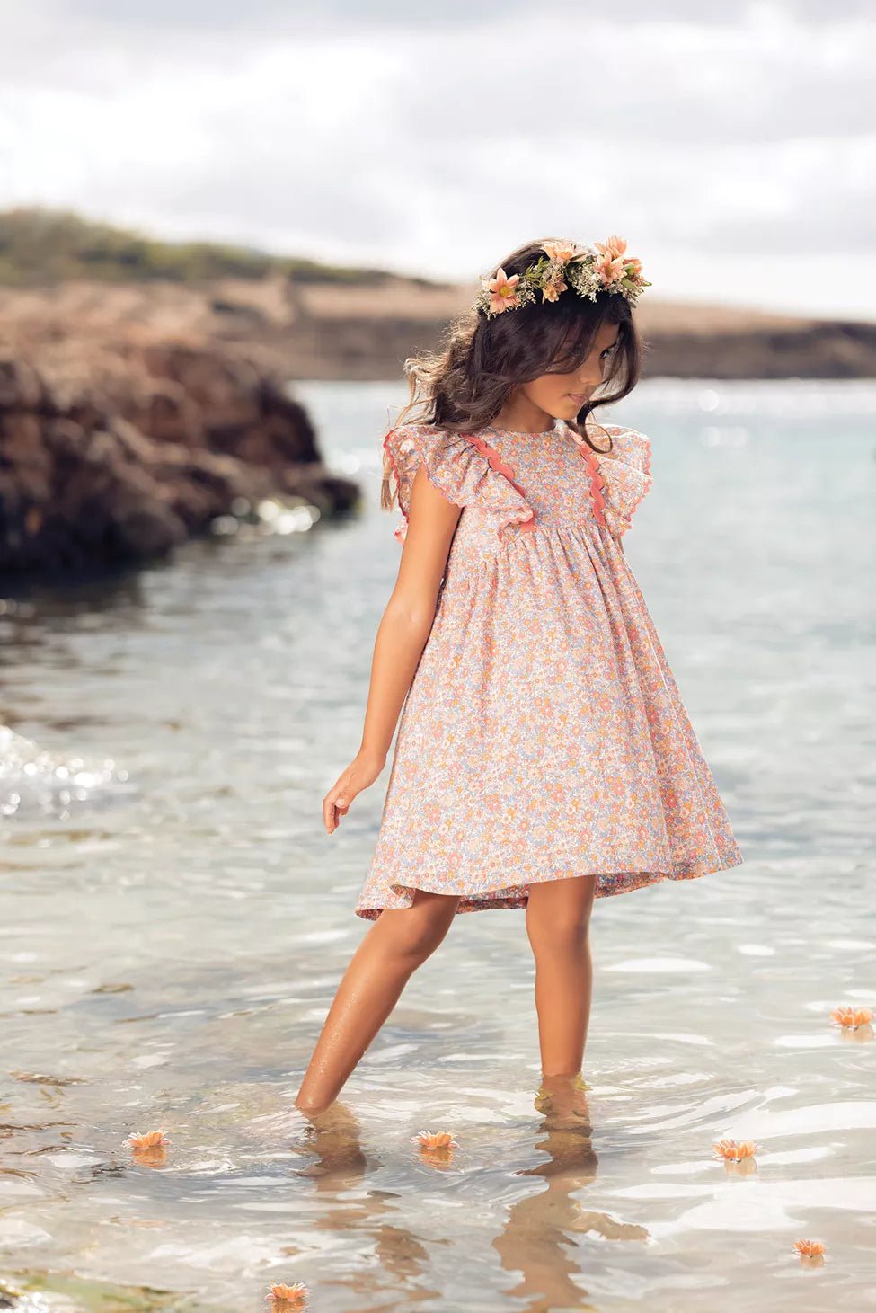 Kids' Dress Jardin d'été | فستان - Maison Clad