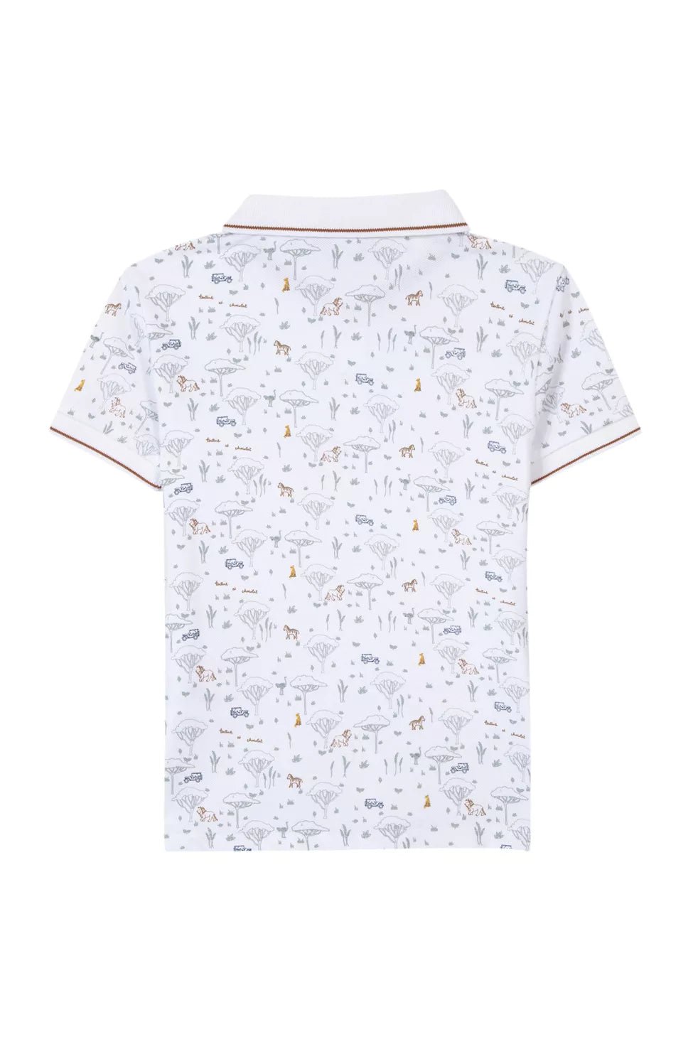 Kids' Polo Explorateur - White | تي شيرت - Maison Clad