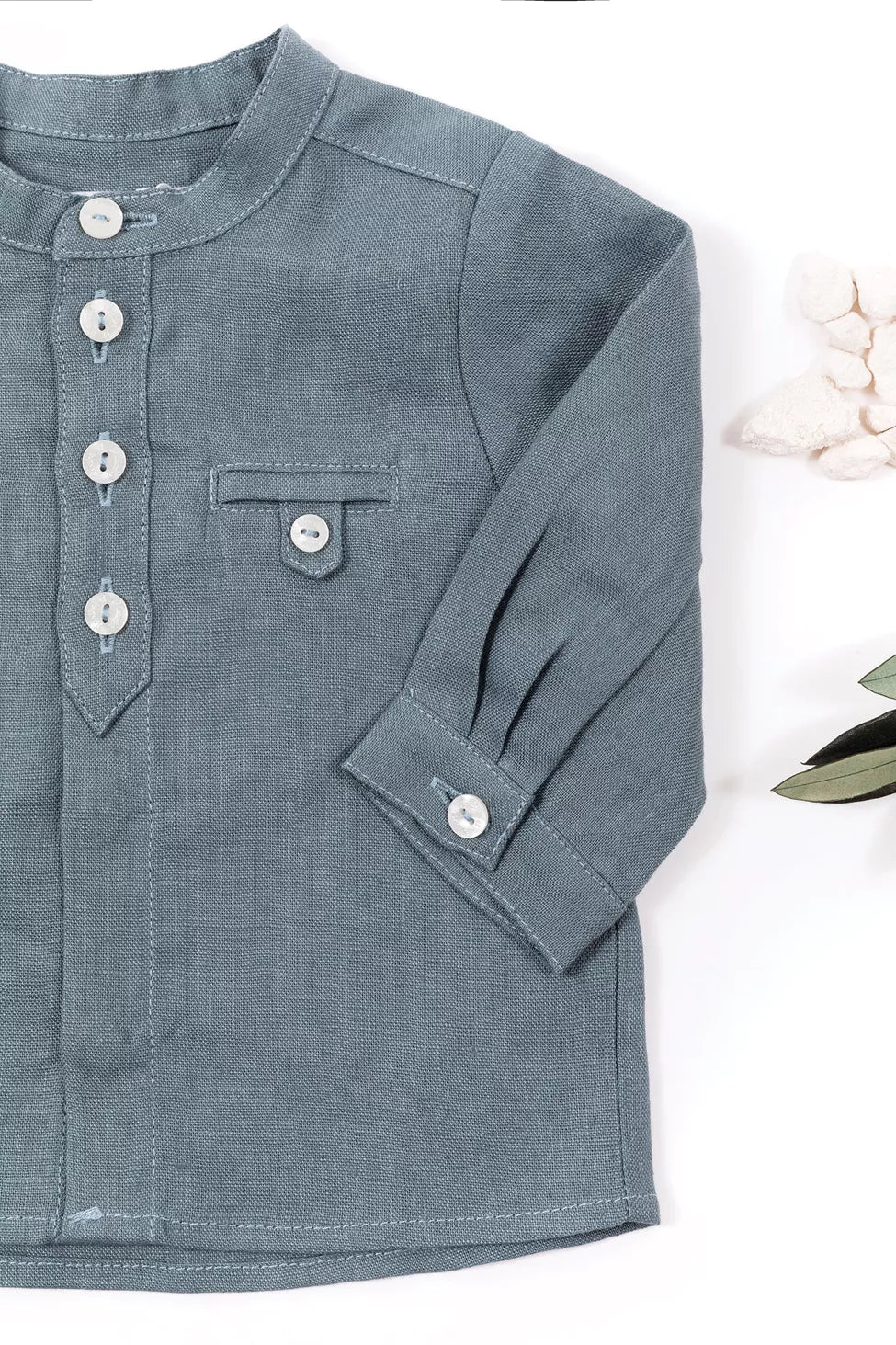 Kids' Shirt Summer Camp - Green | قميص - Maison Clad