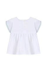 Kids' T-Shirt Balade Parisienne - White | تي شيرت - Maison Clad