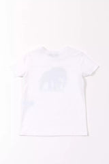 Kids' T-Shirt Explorateur - White | تي شيرت - Maison Clad