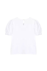 Kids' T-Shirt Un Air de Campagne - White | تي شيرت - Maison Clad