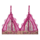 Love Lace Berry Purple Bra | الملابس الداخلية الدانتيل - Maison Clad