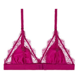 Love Lace Hot Pink Bra | الملابس الداخلية الدانتيل - Maison Clad