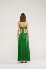 LUMIERE O - GEM CUT OUT DRESS - COLORS | لباس المرأة - Maison Clad