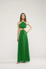 LUMIERE O - GEM CUT OUT DRESS - COLORS | لباس المرأة - Maison Clad