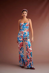 Lunaa Floral Bustier | بلوزة نسائية - Maison Clad