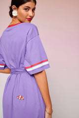 Maria Tee Lavender Dress | لباس المرأة - Maison Clad