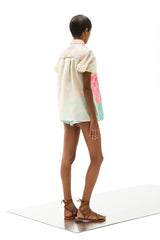 Melita Short Althea Multi| تنورة نسائية - Maison Clad