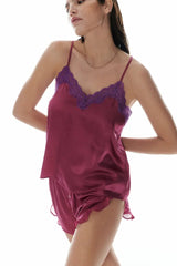 Millie Berry Top Purple | توب ملابس داخلية - Maison Clad