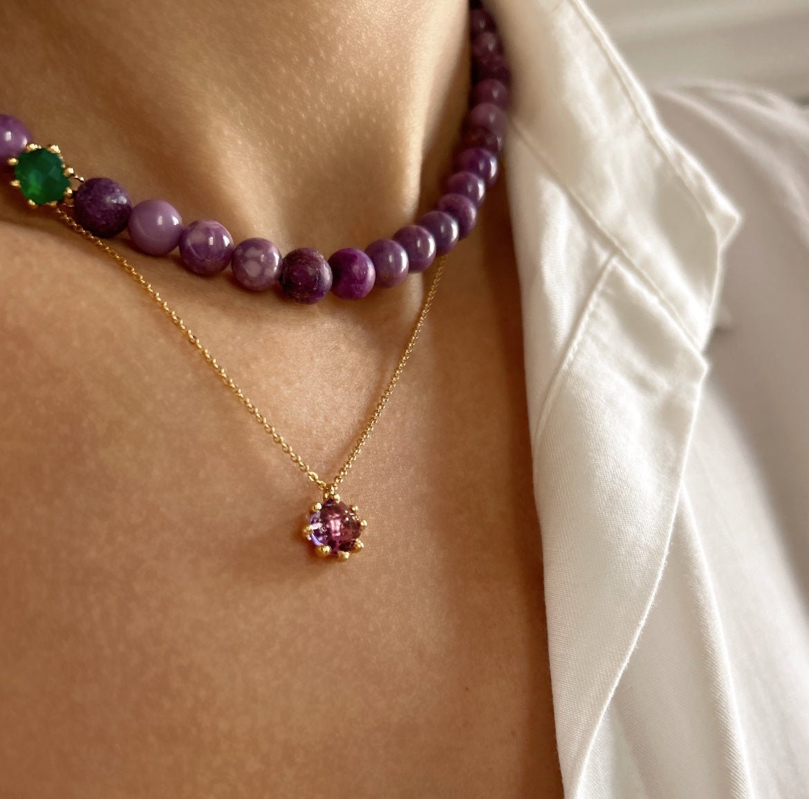 Necklace Piedra | قلادة - Maison Clad