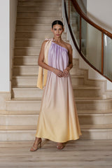 Oro Gradient Leo Dress l |فستان Oro Gradient Leo - Maison Clad