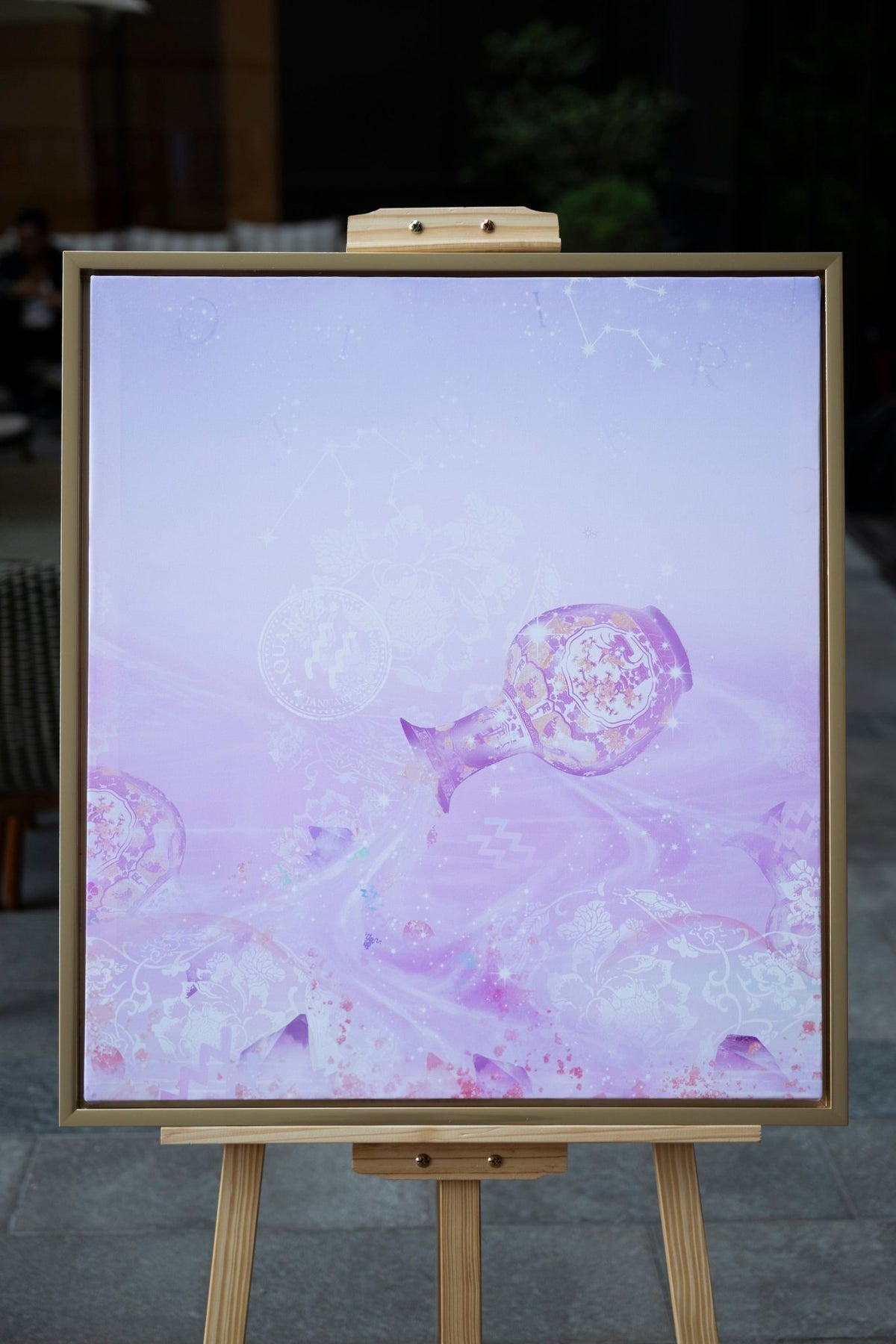 Our Canvas Astrology Collection - Aquarius - Maison Clad
