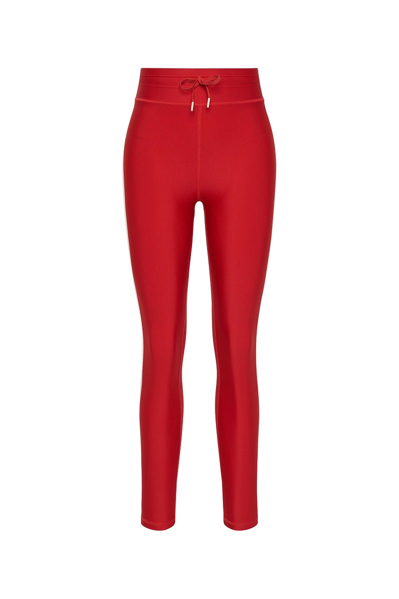 OXFORD CHERRY RED 25IN LEGGING| سروال ضيق OXFORD - Maison Clad