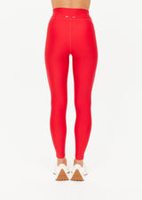 OXFORD CHERRY RED 25IN LEGGING| سروال ضيق OXFORD - Maison Clad
