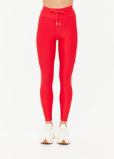 OXFORD CHERRY RED 25IN LEGGING| سروال ضيق OXFORD - Maison Clad