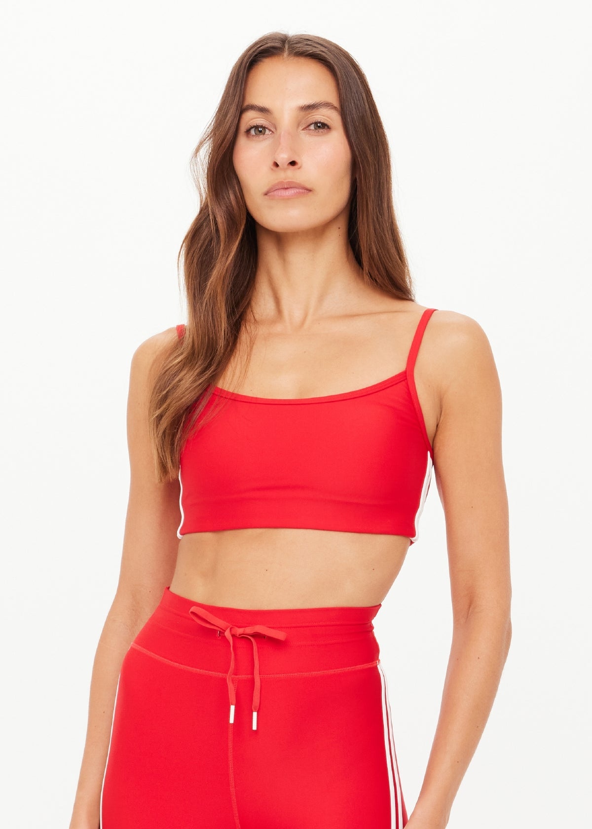 OXFORD HUTTON SCOOP RED CHERRY BRA| بلوزة OXFORD - Maison Clad